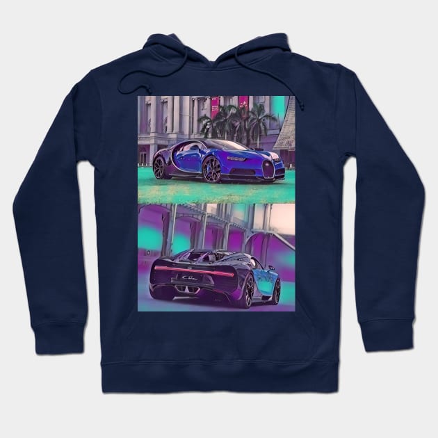 Bugatti Chiron Hoodie by d1a2n3i4l5